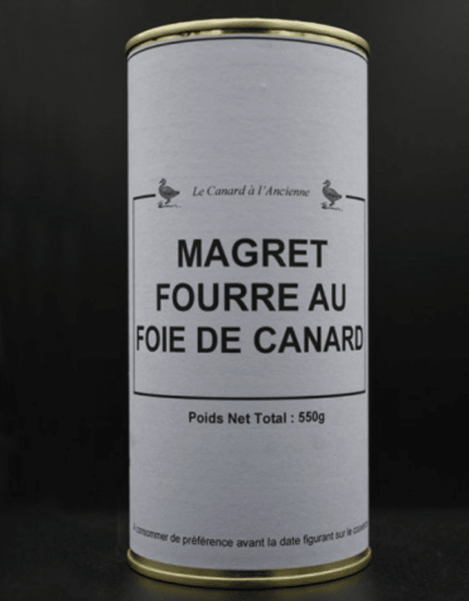 Magret de Canard Fourré au Foie Gras (27%) 550G 1 Magret de canard fourré au foie gras