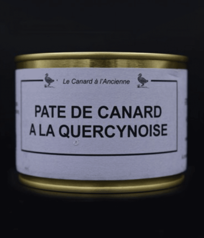 Pâté de Canard à la Quercynoise (33% médaillon foie gras) 1 pâté de canard à la quercynoise