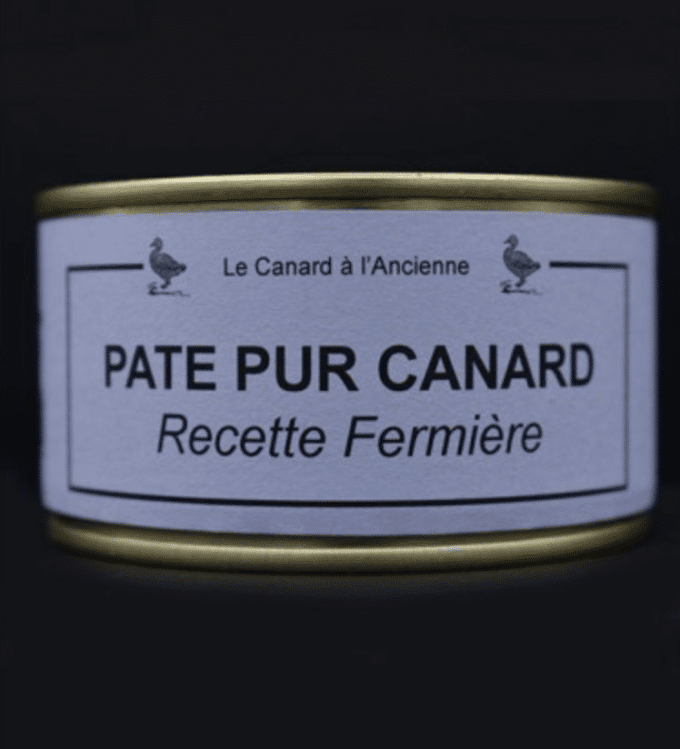 Pâté Pur Canard au foie Gras (20%) 190G 1 Pâté pur canard au foie gras