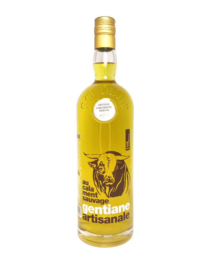 Gentiane Artisanale Thé d'Aubrac 18° 1L 1 gentiane artisanale thé d'aubrac