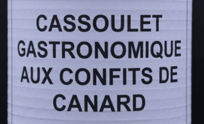Cassoulet Gastronomique aux confits de Canard 840G