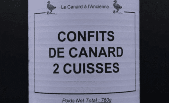 Cuisses de Canard Confits X2 760G