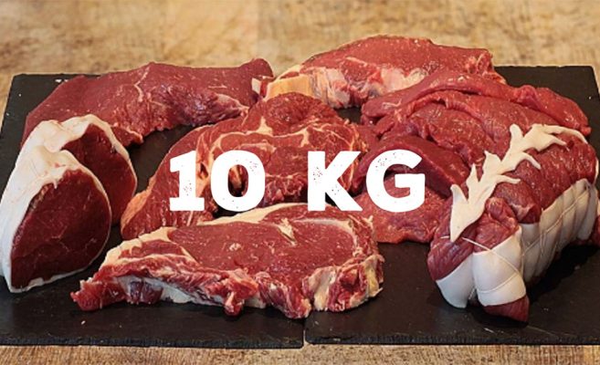Colis bœuf salers 10kg